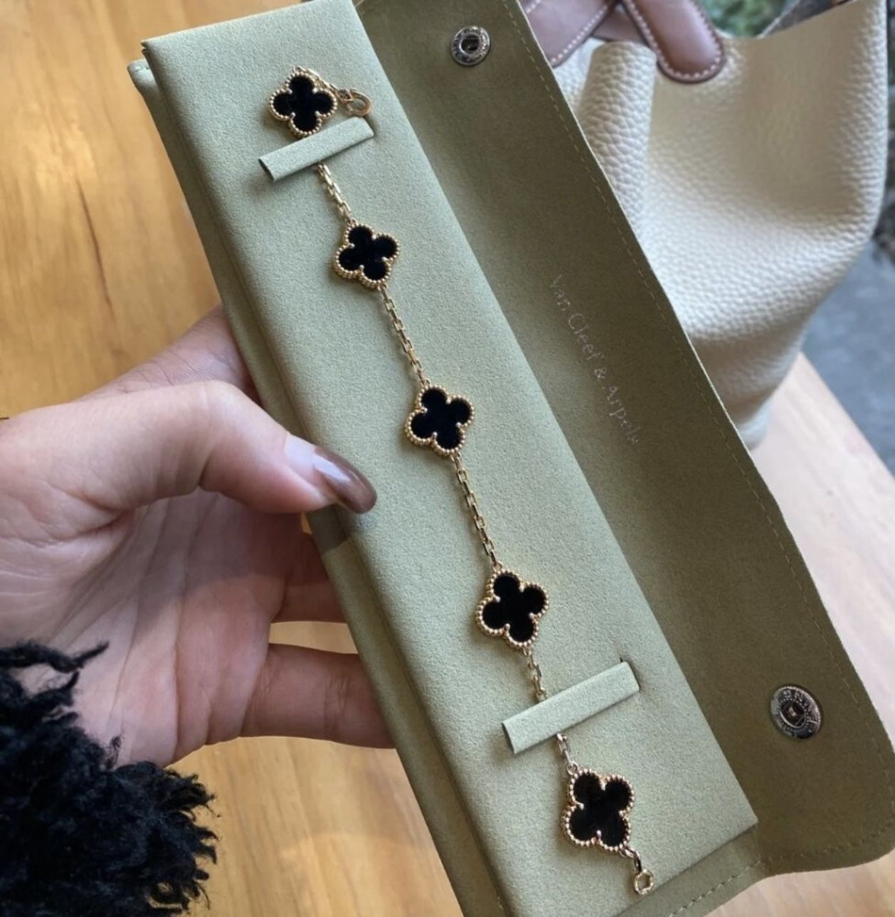 Van Cleef & Arpels Alhambra bracelet. Brand new.  