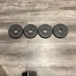 4 Barbell weights
