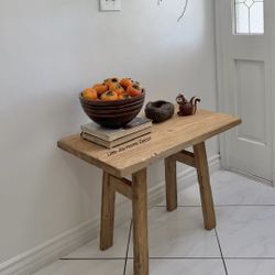 Earthy Nature Elements Home Styled Side Table/Coffee Table/Kid’s Desk 