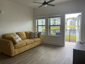 Ashley Yellow Sofa