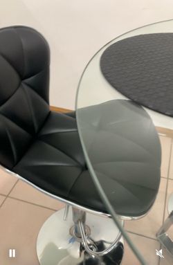 Temper Glass dining set