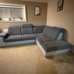 Sofa bed with sleep function and storage