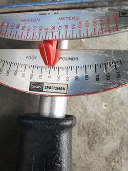 Craftsman tourq wrench