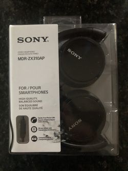 SONY MDR-ZX310AP OVER-EAR-HEADPHONES