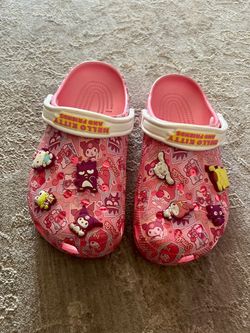 Hello kitty and friends Crocs