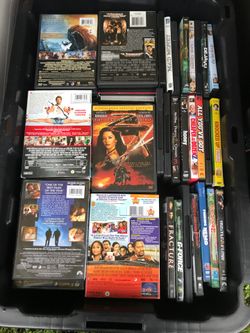 DVD’s for sale.