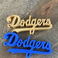 3d printed dodger logo