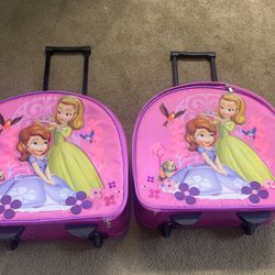 Sofia The First Rolling Suitcase For Kids