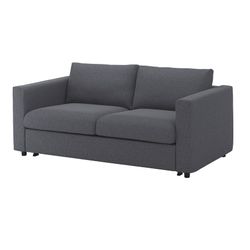 IKEA FINNALA Sleeper Sofa Bed Gunnared Medium Gray Couch
