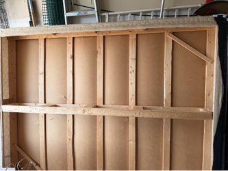 Queen Bed Frame & Mattress Set – Good Condition