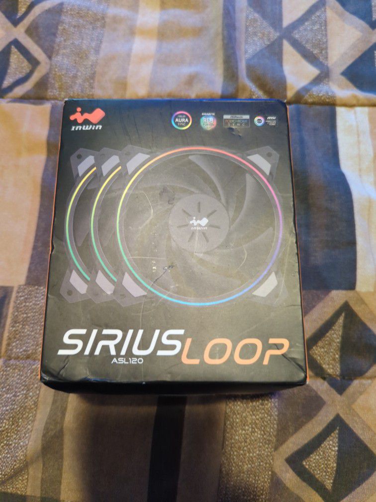InWin Sirius Loop Addressable RGB Triple Fan Kit 1200mm