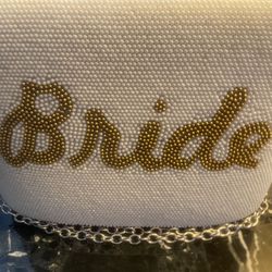 New Alessia White Bridal Purse
