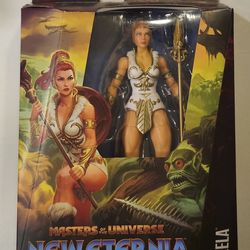 MASTERS OF THE UNIVERSE . MASGTERVERSE NEW ETERNIA .  TEELA 7 " ACTION FIGURE.