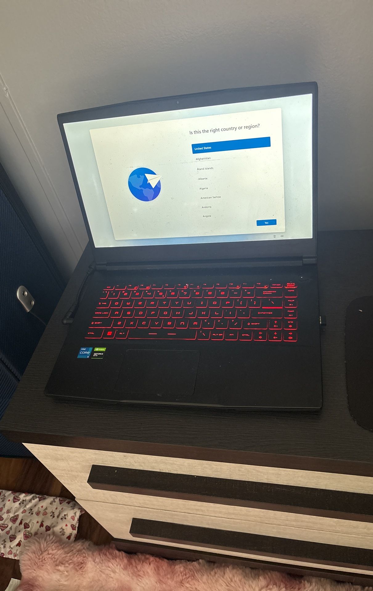 msi gaming labtop