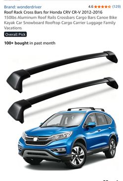 Honda CRV roof crossbars 2012-2016