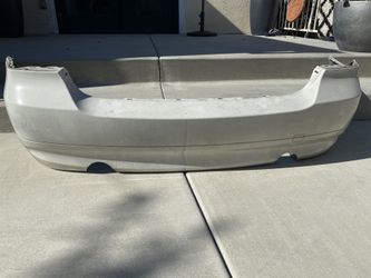 BMW E90 335i OEM Rear Bumper Alpine White