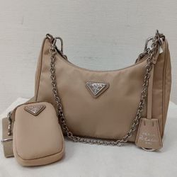 Underarm bag handbag shoulder bag women's nude