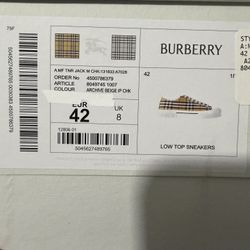 Burberry Shoes (size 10 men)