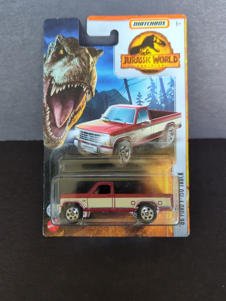 Matchbox Cars Jurassic World Dominion '68 Ford F-150 Truck