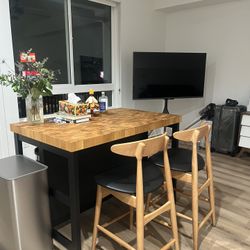 Modern Style Bar Stools Set Of Two