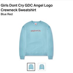 【新品未開封】GIRLS DON'T CRY Angel Crewneck　L