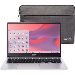 Acer Chromebook 315 15.6” HD Laptop w/ Protective Case