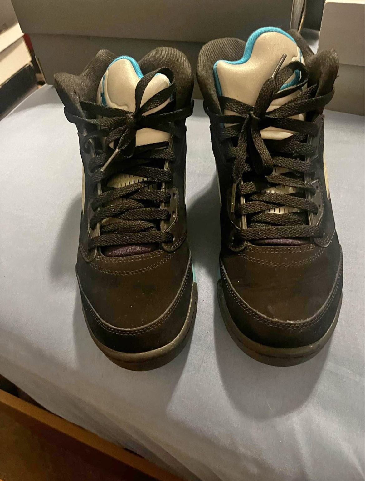 Air Jordan 5 Retro Men's 'Aqua Size 8