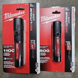 LAMPARAS RECARGABLES MILWAUKEE 800,1100 LUMENES 