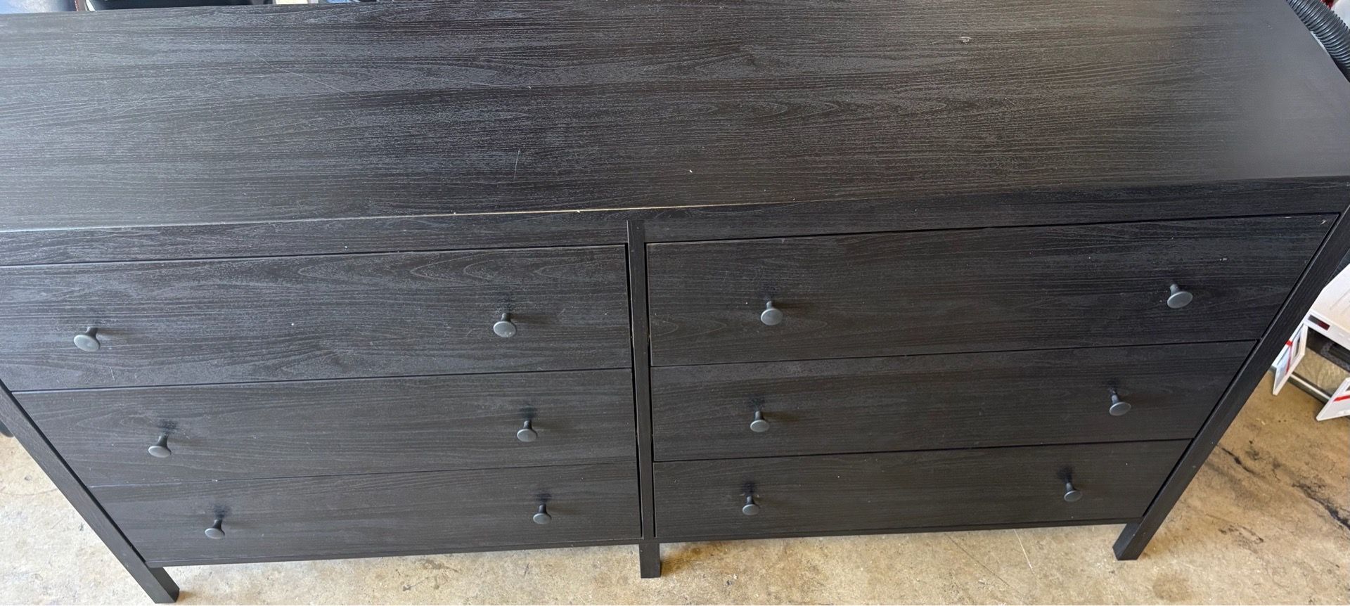 Black dresser