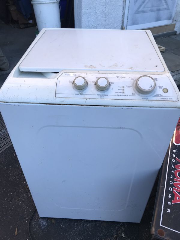 Whirlpool washing machine small size faucet hookup perfect ...