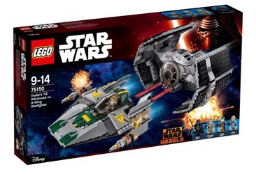 LEGO Vader's TIE Advanced vs. A-Wing Starfighter 75150  - LIMITED EDTION