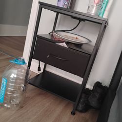 Nightstands with charging ports