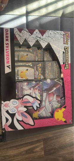 Pokémon Dark Sylveon V Celebrations Collection Box