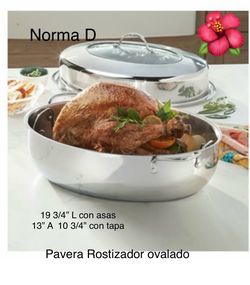 Pavera Rostizador ovalado nuevo en su caja 🌺 princess house 🌺
