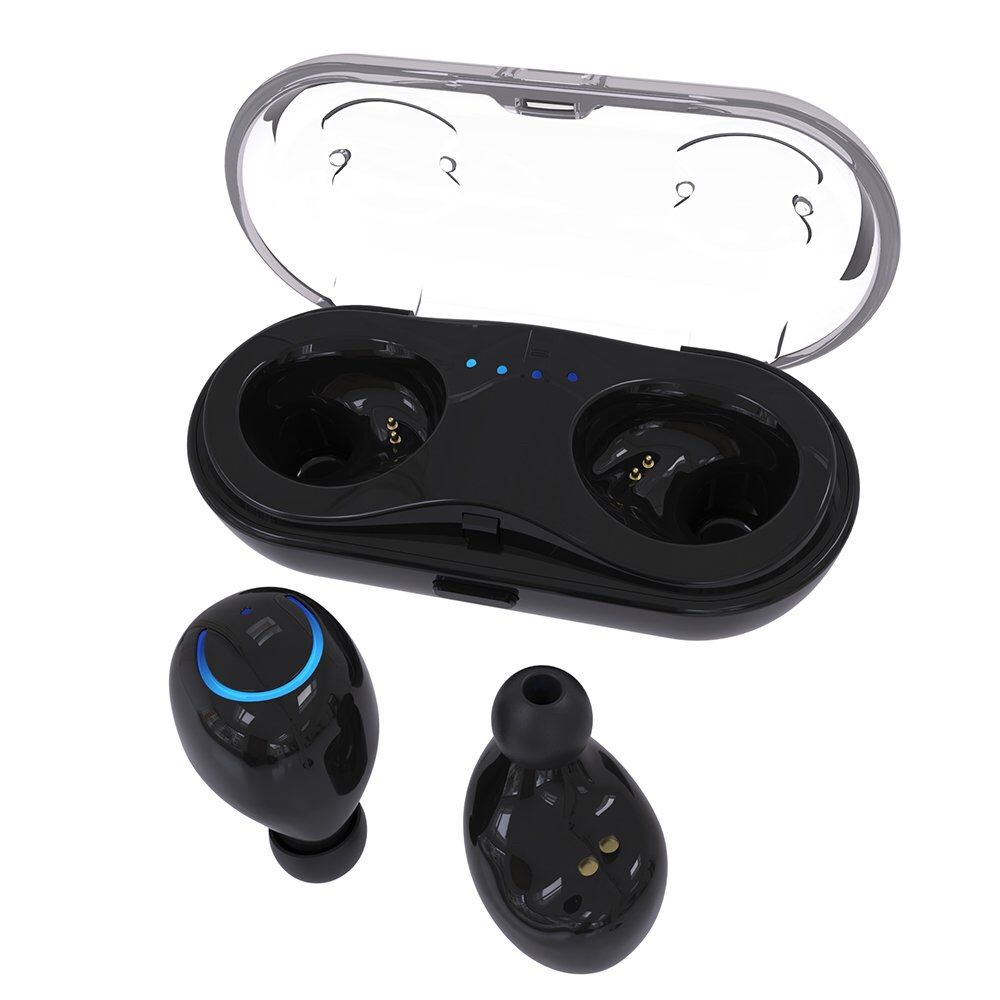 MINI WIRELESS EARBUDS WITH MIC / COMPATIBLE WITH APPLE IPHONES AND ANDROIDS