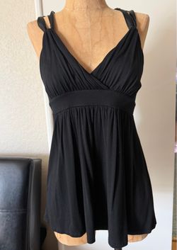 Y2K vintage Ella Moss halter babydoll top Small