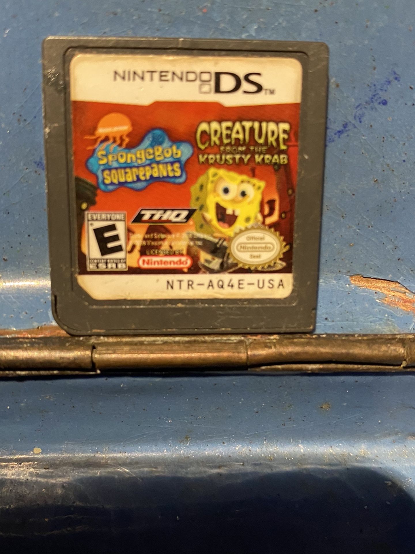 Nintendo DS SPONGEBOB square pants