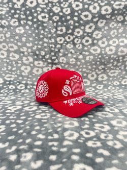 New Era 9Forty Red Paisley Snapback Cap