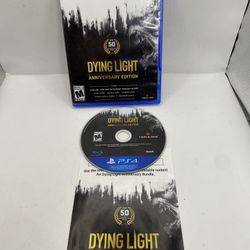Dying Light Anniversary Edition - Sony PlayStation 4 Complete And Tested 