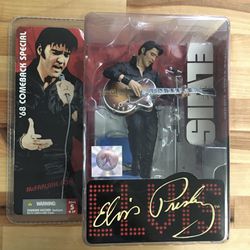 McFarlane Toys - Elvis Presley ‘68 Comeback Special Collector’s Doll