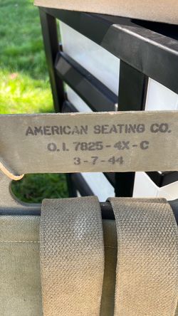 American Seating Company WW II backpack
