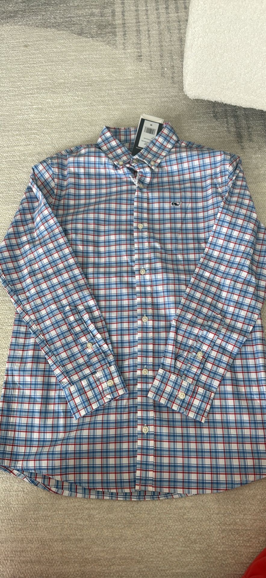 Vineyard Vines Boys Plaid Shirt