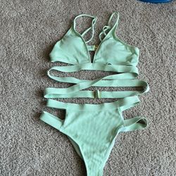 NWOT SHEIN Green Bikini