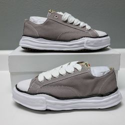 Maison Mihara Yasuhiro OG Sole Canvas Low Grey