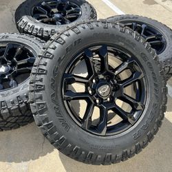 New Chevy Silverado Rims And Tires 18” Oem Factory Wheels Rines Y Llantas Nuevas Fits Silverado Tahoe RST Avalanche Suburban GMC Sierra Yukon 