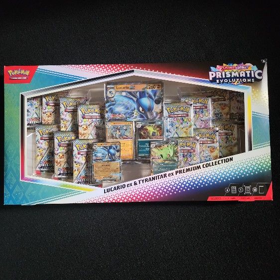 Pokemon- Prismatic Lucario & Tyranitar PC
