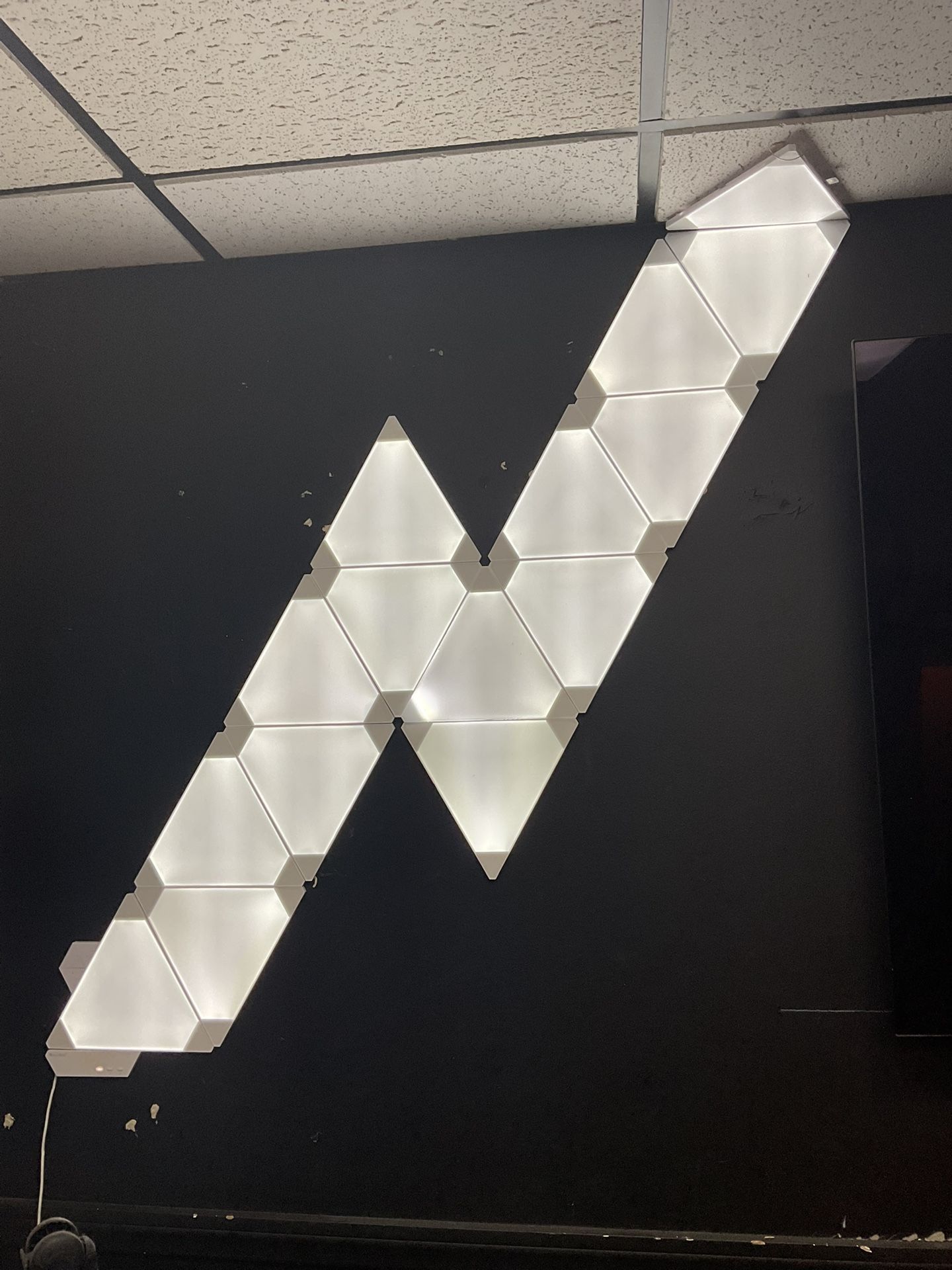 Nano Leaf Lights, Two Sets Of 9
