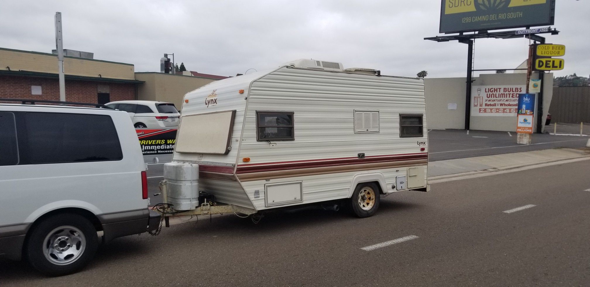 1988 camper trailer 15" prowler lynx, 4th July camp 🌞
