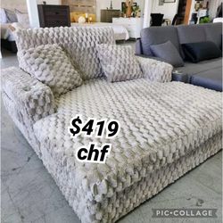 Living Room 2 Arm Chaise Sofa  - Halloween deals 