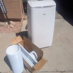Portable Air Conditioner w/Remote, Exhaust & Window Accessories 